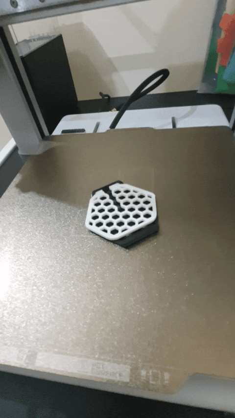 Honeycomb mobile stand 3d model