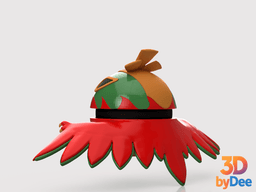 Hawlucha Poke ball 3d model