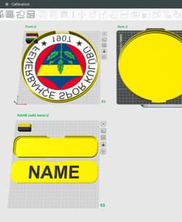 Fenerbahçe S.K. Sign - LED Strip Compatible 3d model
