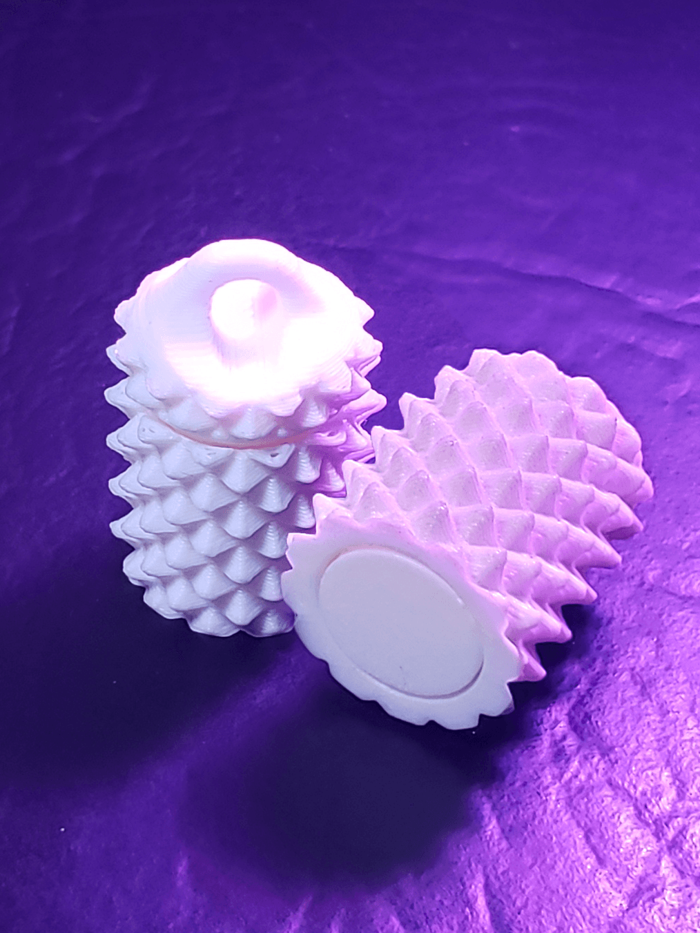 SpikeRoll Micro - Tactile Spinning Layered Fidget Toy 3d model