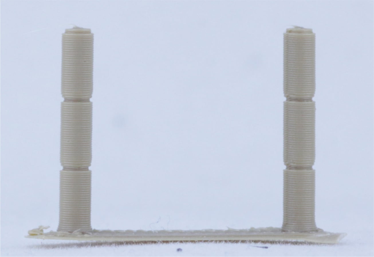 Simple Adjustable Stringing Test 3d model