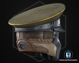 HD2 Commandant Helmet - 3D Print Files 3d model