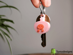 Mini Flip Pig Ears Happy 3d model