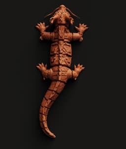 Imperial Dragon Articulated Multi-Color 3MF | Fantasy Model | Bambu Ready 3d model