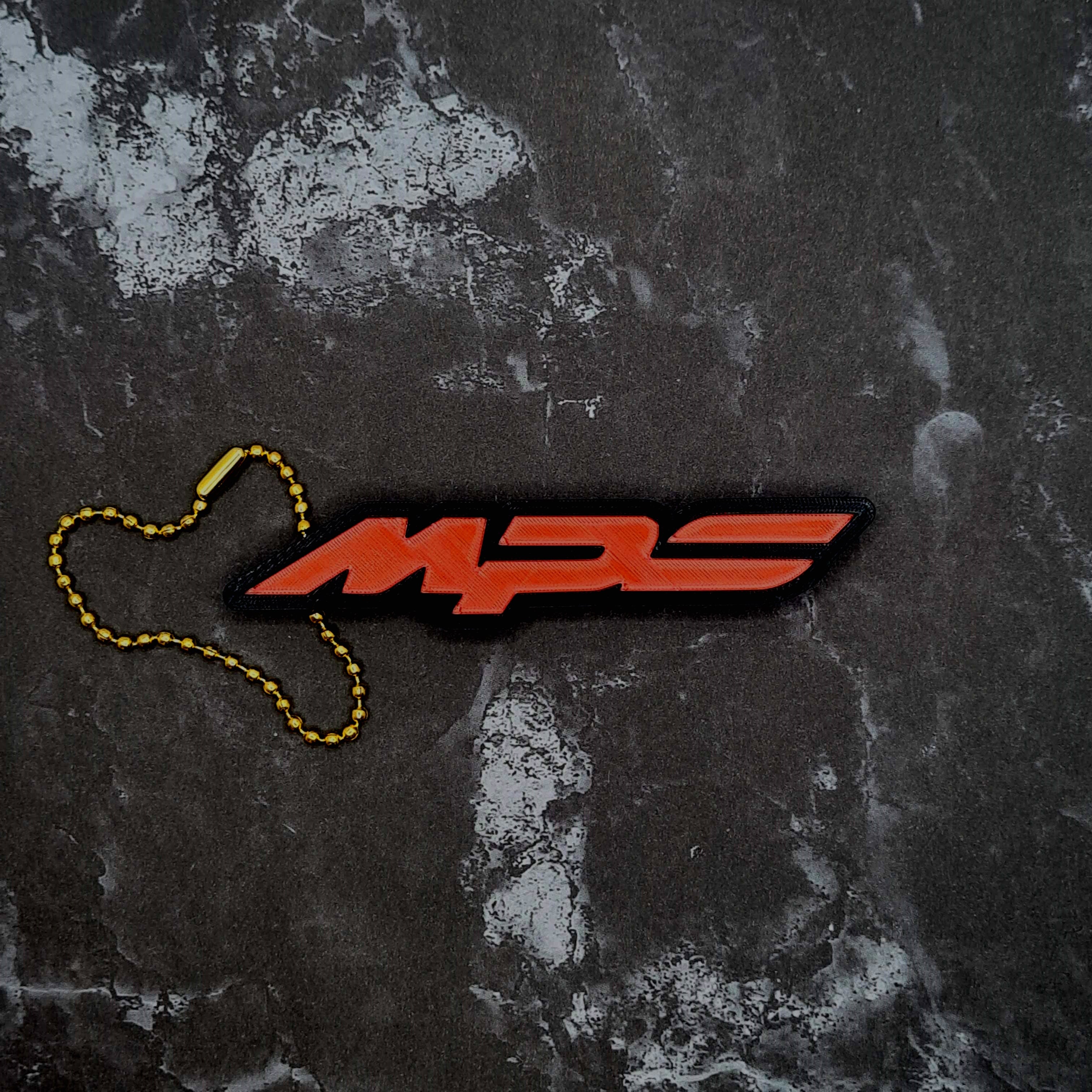 MPS Keychain (reverse) 3d model