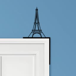 Eiffel Tower Door Corner Decor 3d model
