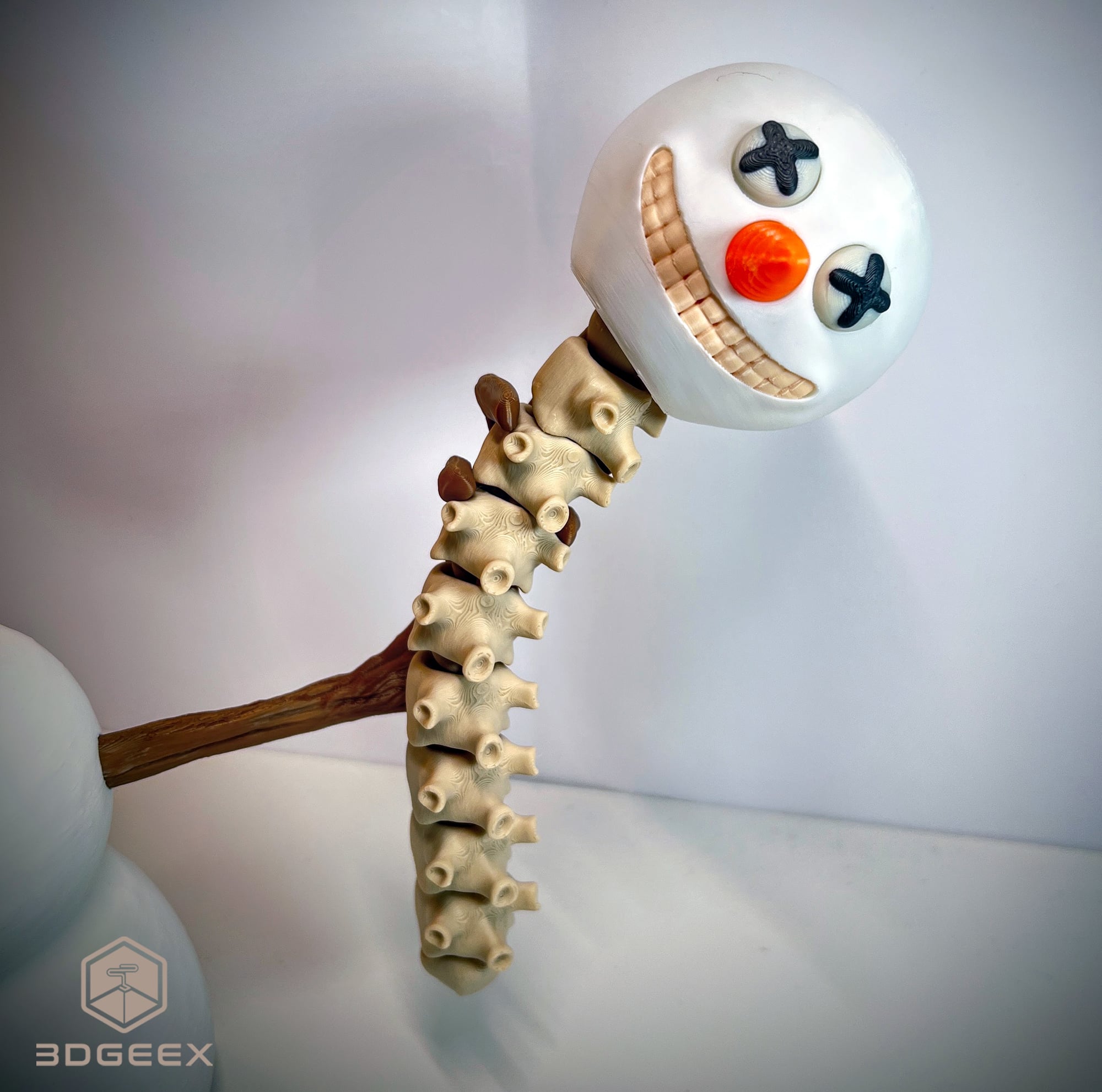 Decapitated Snowman - V2 3d model