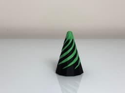 Dodecagonal Pyramid Passthrough Spiral Fidget Toy 3d model