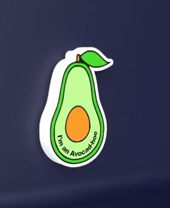 Avocad-Hoe - LED Strip compatible 3d model