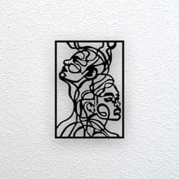 Abstract Wall Art 3d model