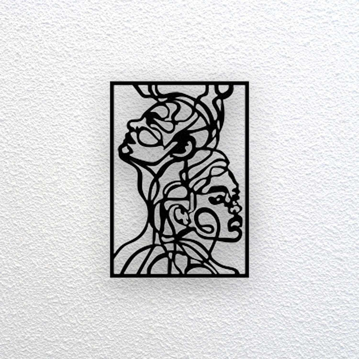 Abstract Wall Art 3d model