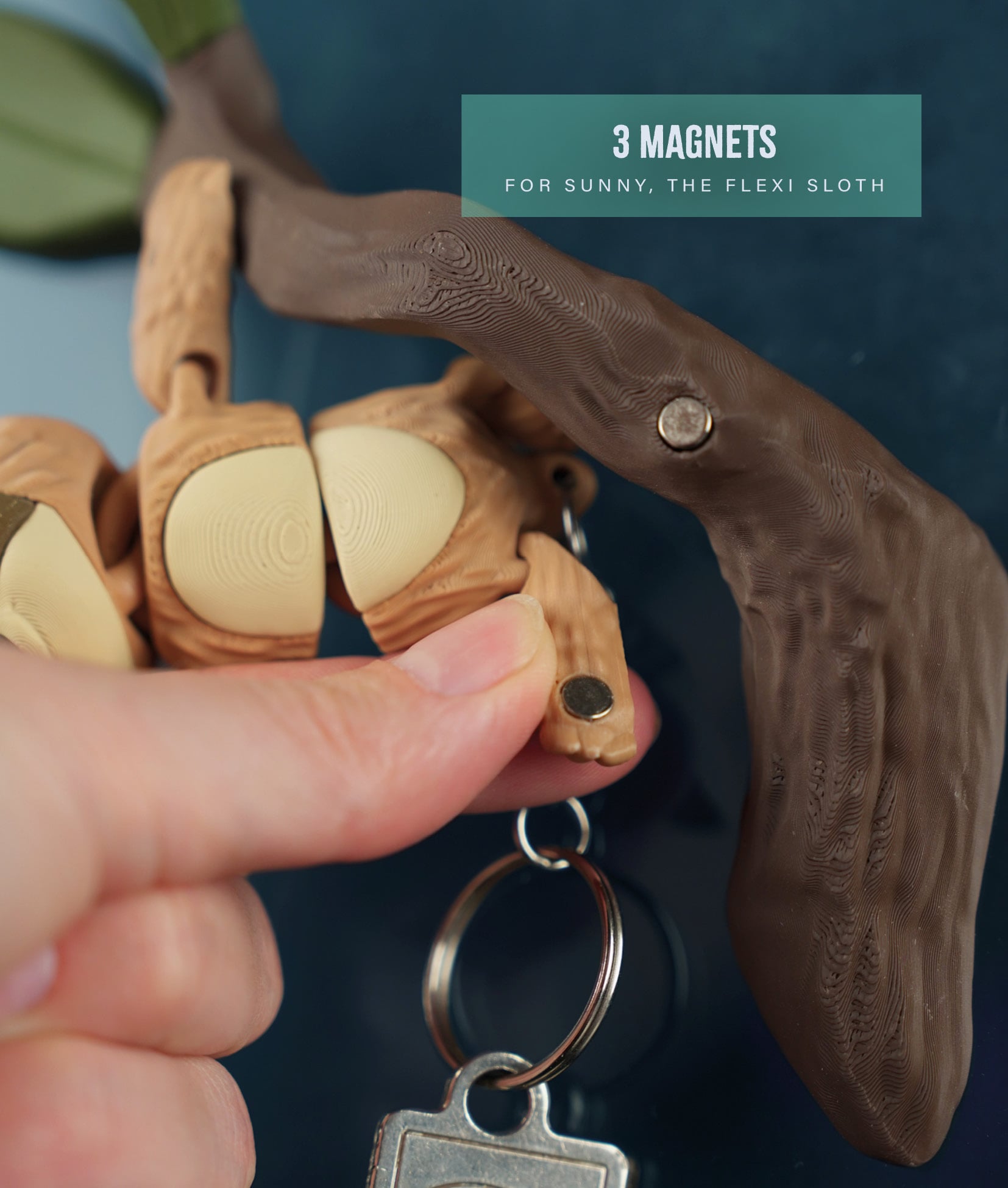 Flexi Sloth Branch Dock 3d model