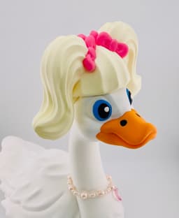 Cheerleader Goose Gear for Porch Goose 3d model