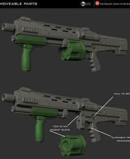 CQS48 Bulldog 3d model