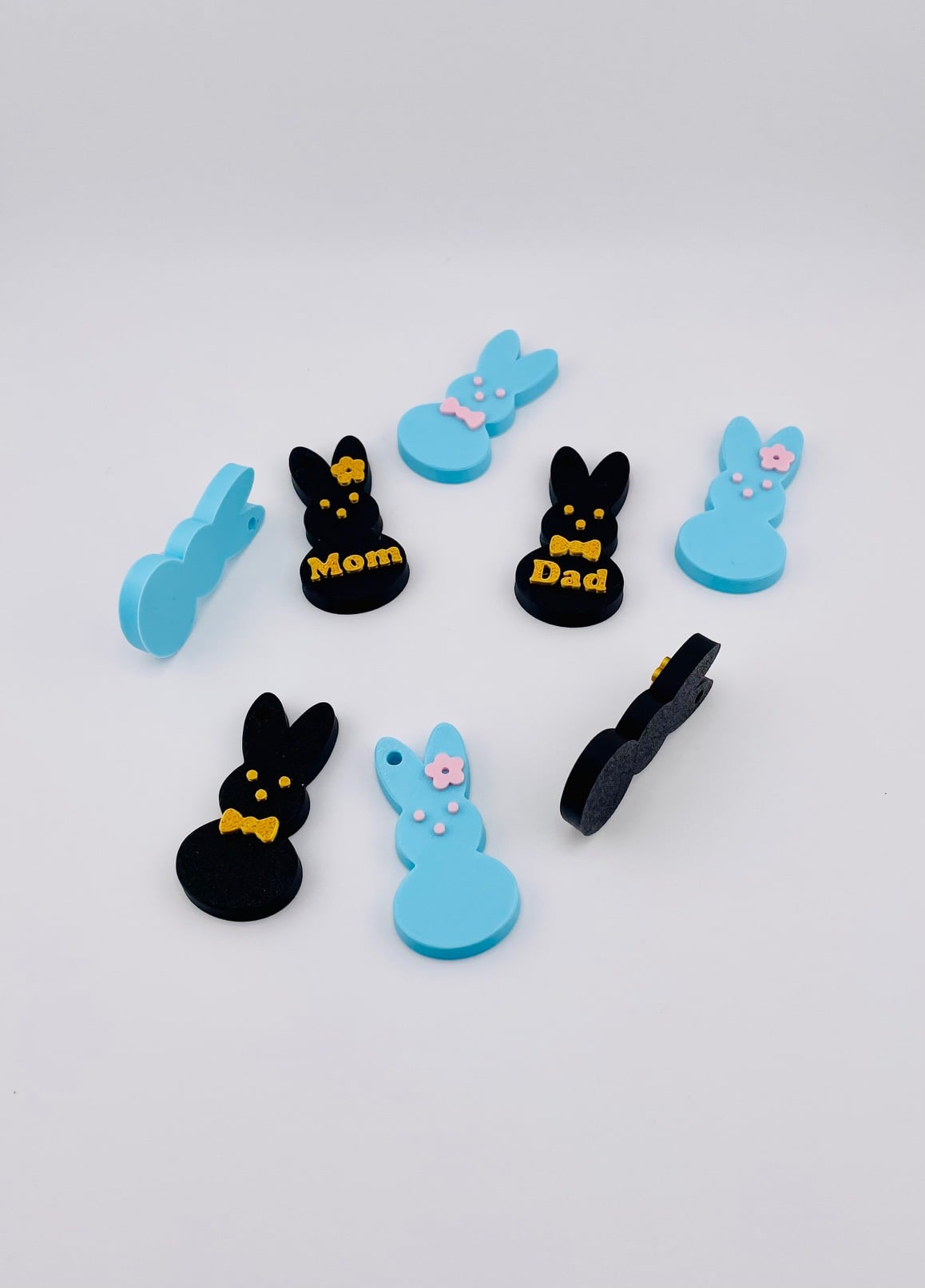 Candy Bunny Key Chain 3d model