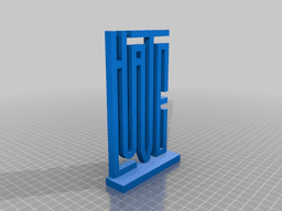 Love - Hate 3d model