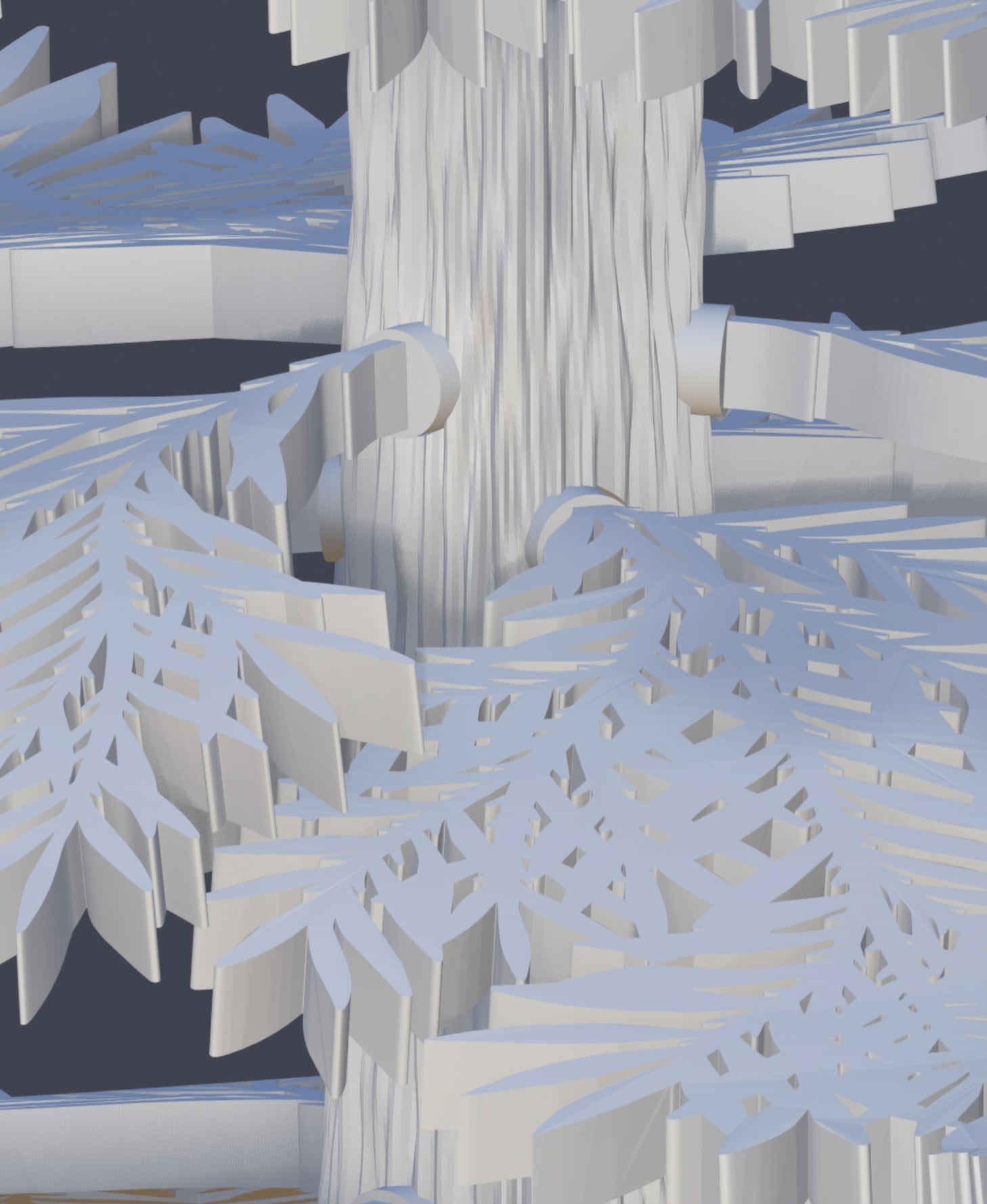 Christmas Tree Realistic 3d model