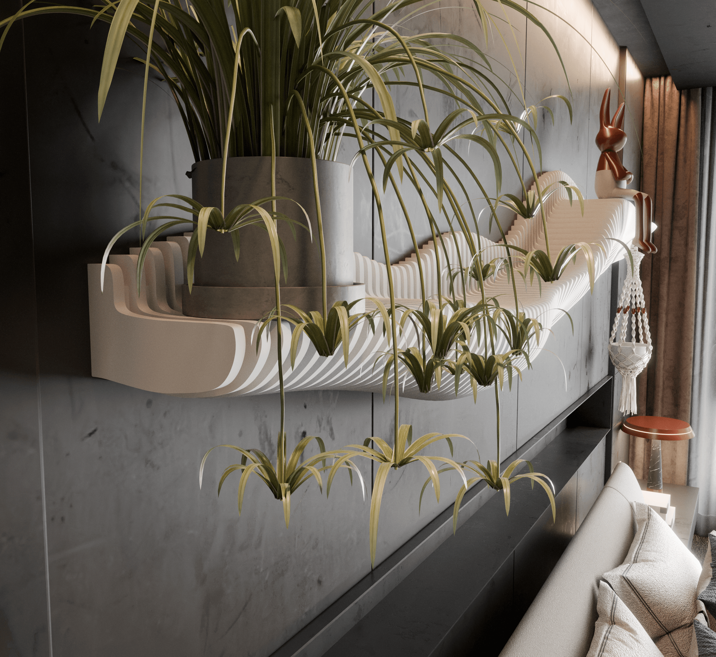 Parametric Shelf Design V2 3d model