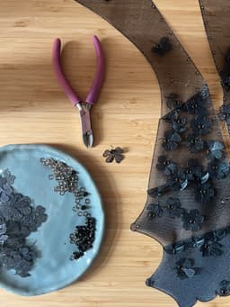 Floral Top – Modular 3D-Printed Fashion 3d model