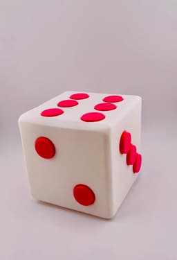 Super Duper Dice Clicker Fidget for Cool Kids 3d model