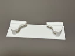Wall Trivet Twin Mount 3d model