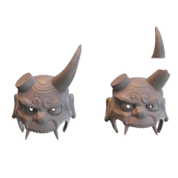 Akuma Mask Street Fighter 6 3d model
