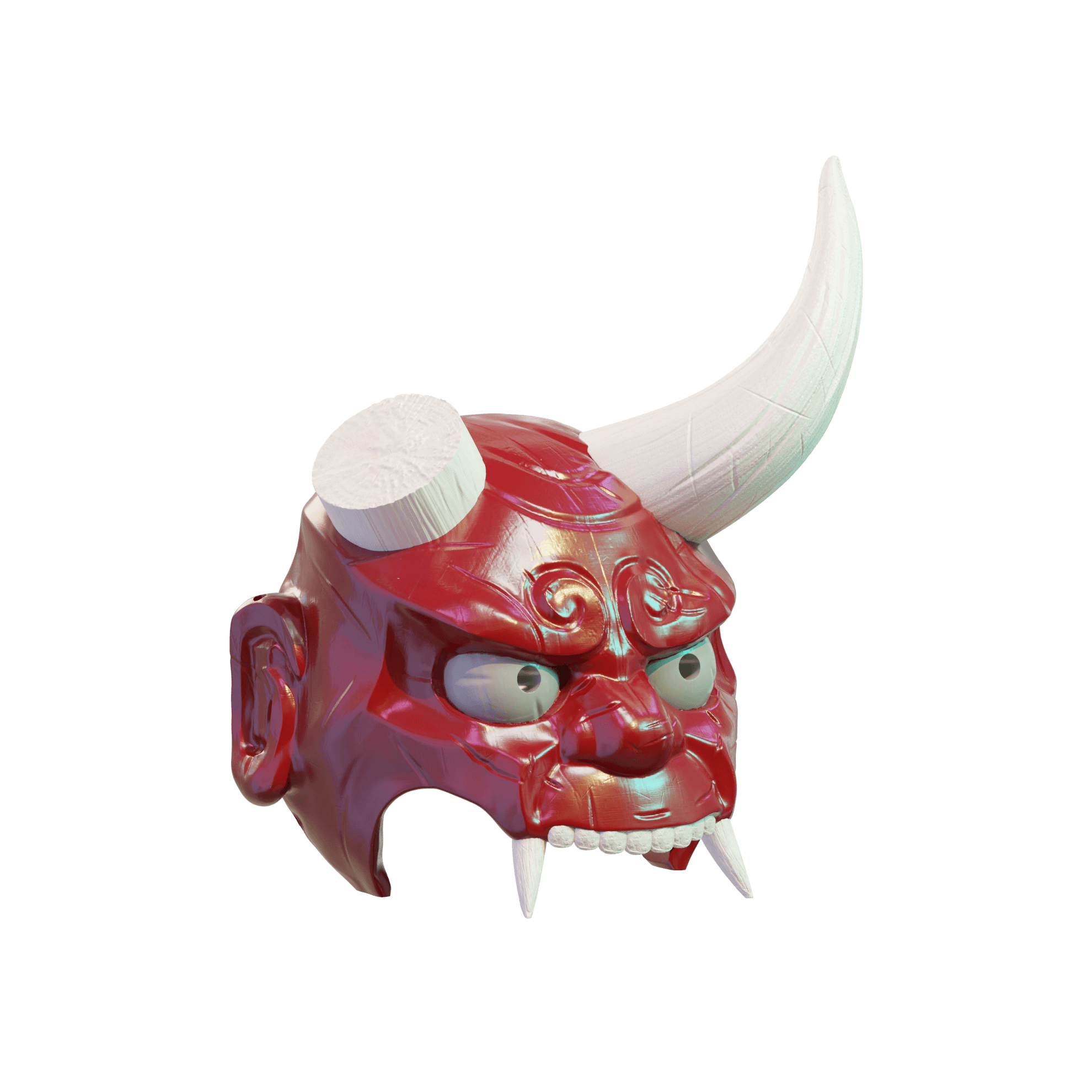 Akuma Mask Street Fighter 6 3d model