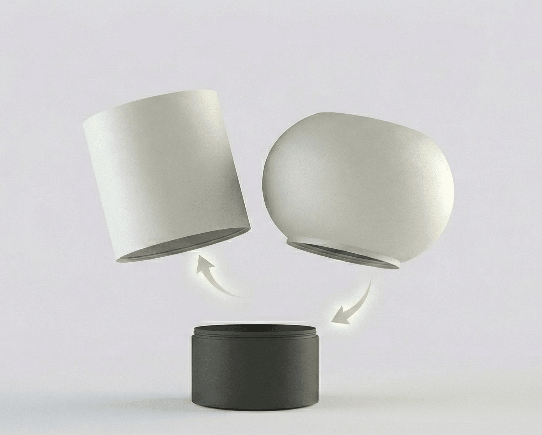 Vaniso Luma Modular Basic Base 55mm 3d model