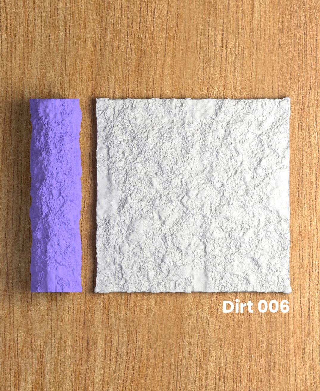 Collection Red | Dirt 006 | Polymer Clay Seamless Texture Roller 3d model