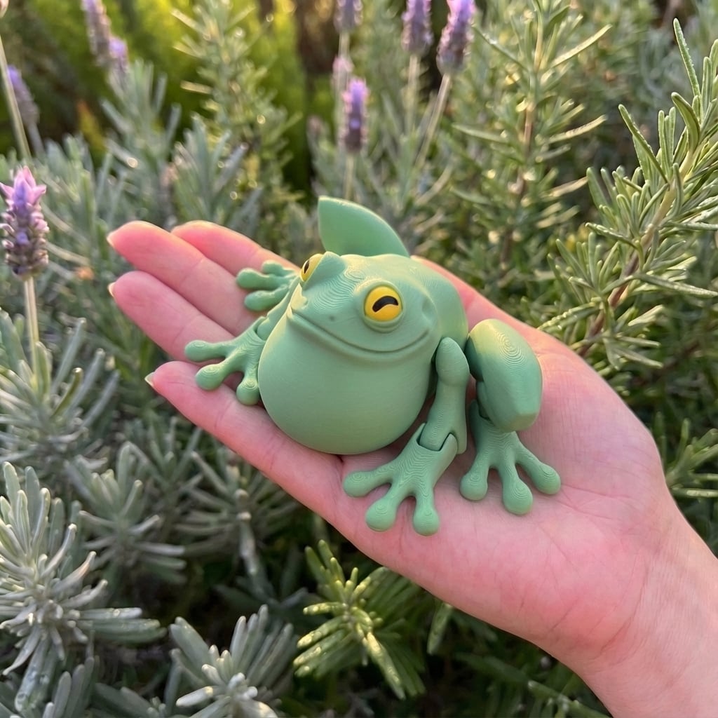 Smiley Toad 3d model