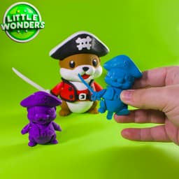 Fluffy Pirate Otter 3d model