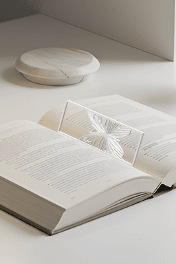 Butterfly Bookmark, Gift Idea 3d model