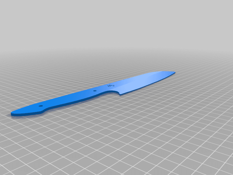 Santoku 3d model