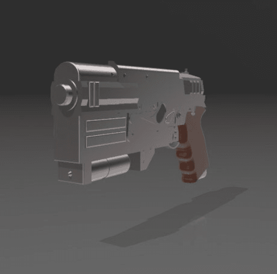 Fallout 76 10mm Pistol 3d model