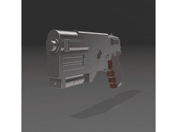 Fallout 76 10mm Pistol 3d model