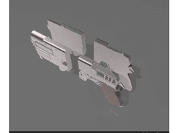 Fallout 76 10mm Pistol 3d model
