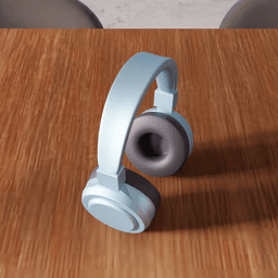 Modern Headphones Figure 3d model