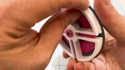 Mini Coin Vault with hidden lock and key 3d model