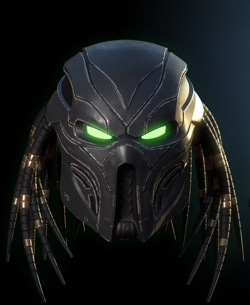 Predator Spawn helmet 3d model