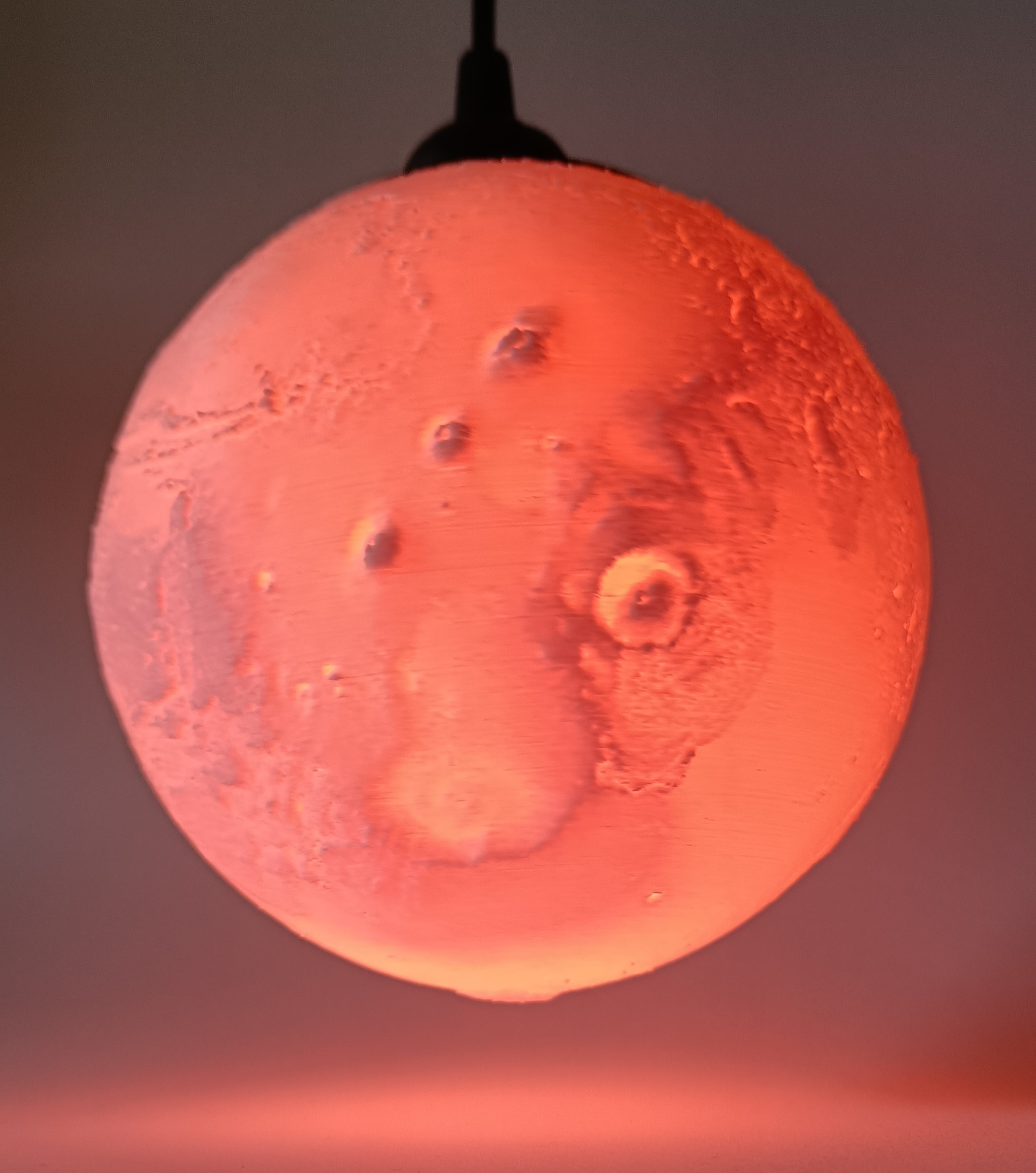 Hybrid Hanging/Desk Mars Lamp 3d model