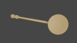 Low Poly Banjo v2 3d model