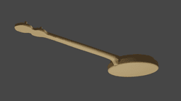 Low Poly Banjo v2 3d model