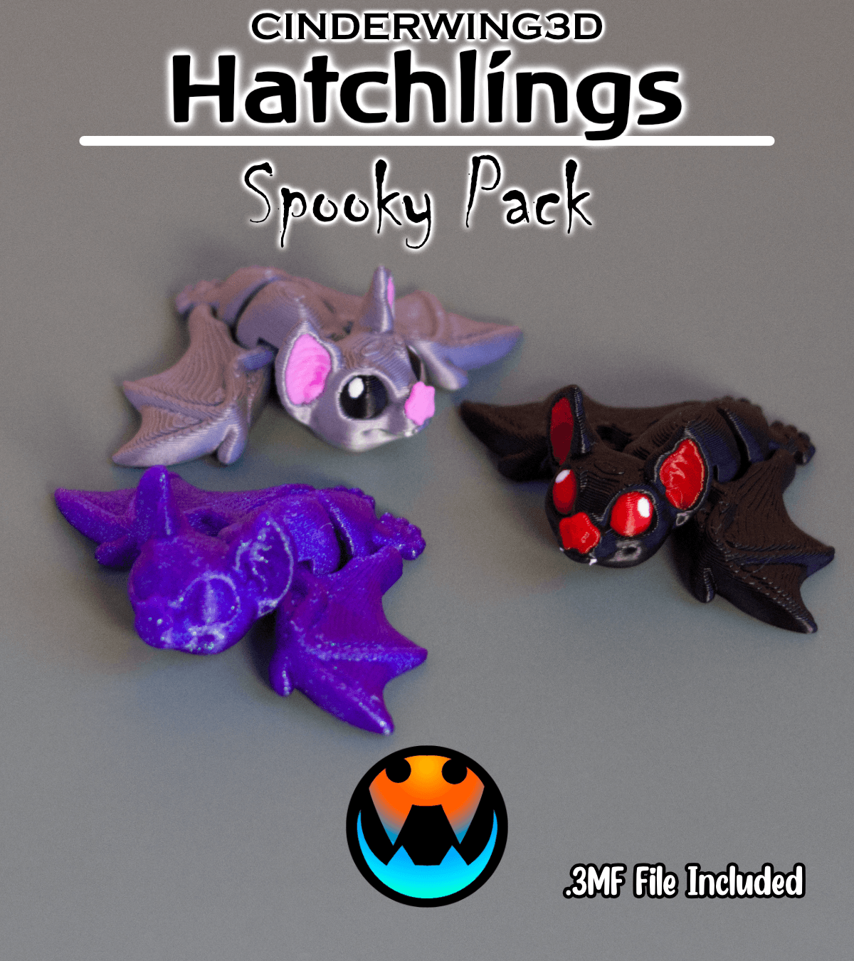 Bat - Cinder Hatchling 3d model