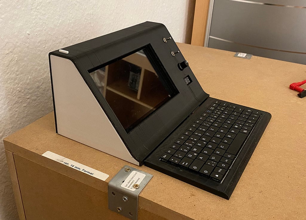 3d printer control station/computer case for raspberry pi 3d model