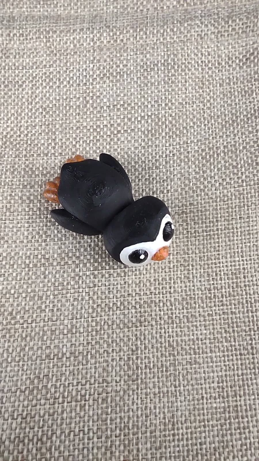Belly Sliding Penguin 3d model
