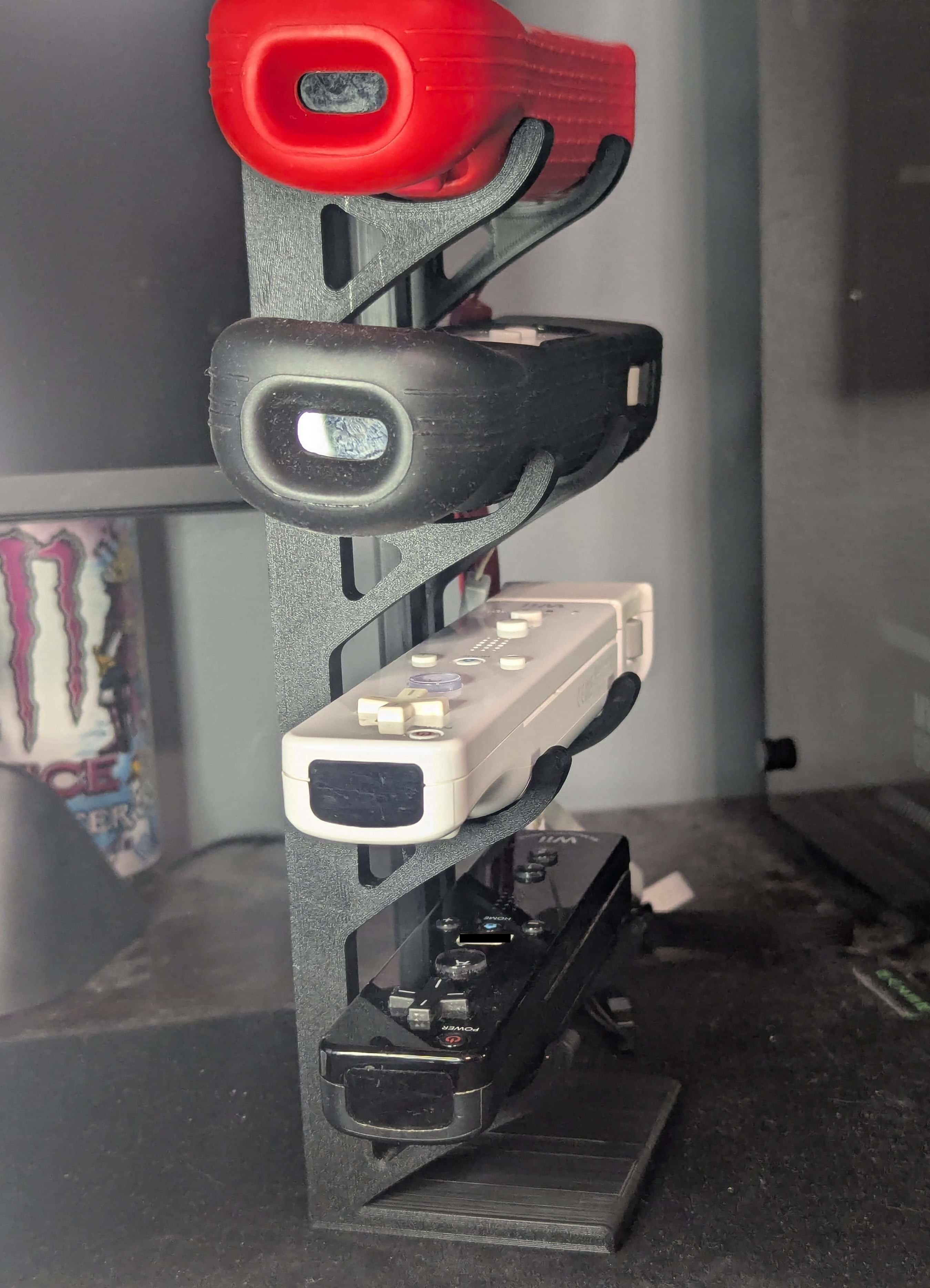 Wii Remote Shelf 3d model