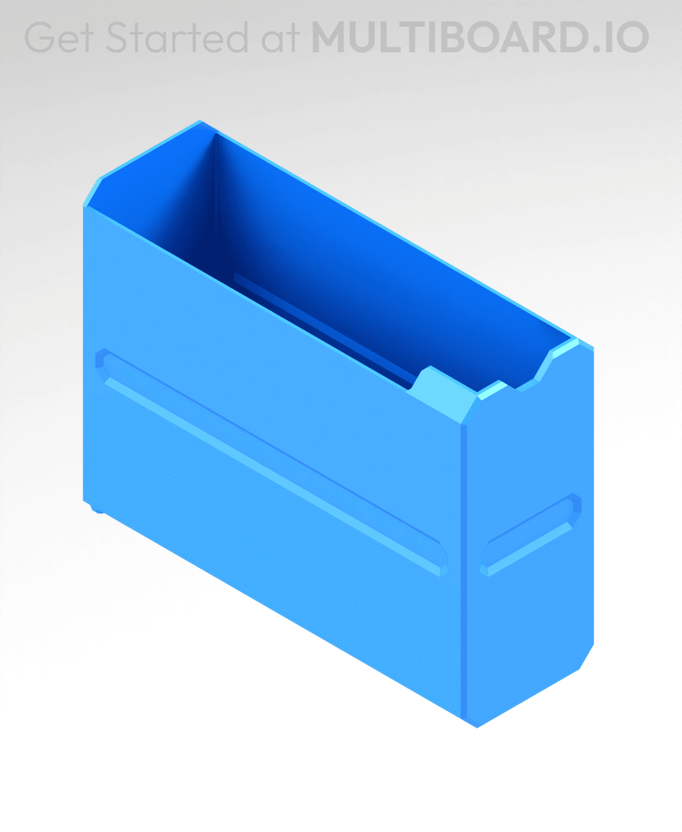 1x2x2.5 LU - MultiBin Simple Drawer 3d model