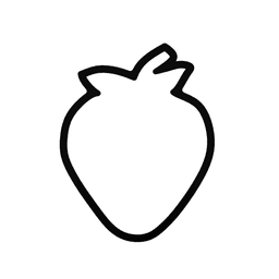 Strawberry Cookie Cutter STL File - 4 inches 3d model