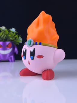 fire kirby 3d model