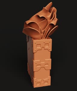 Ancient Spellbook Planter | Fantasy Wizard Home Decor 3d model